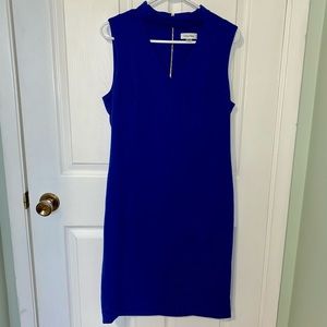 Calvin Klein Royal Blue Midi Dress Size 12